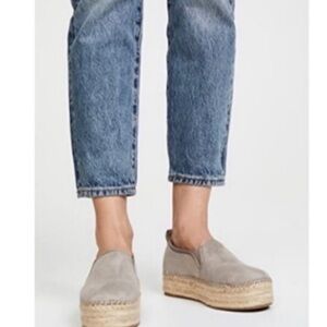 Sam Edelman Carrin Espadrilles Taupe Size 8.5